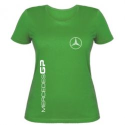 Женская футболка Mercedes GP Logo - PrintSalon