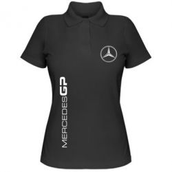 Женское поло Mercedes GP Logo - PrintSalon