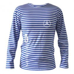 Тельняшка с длинным рукавом Mercedes GP Logo - PrintSalon