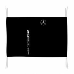 Флаг Mercedes GP Logo