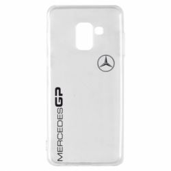 Чехол для Samsung A8 2018 Mercedes GP Logo - PrintSalon