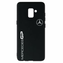 Чехол для Samsung A8+ 2018 Mercedes GP Logo - PrintSalon