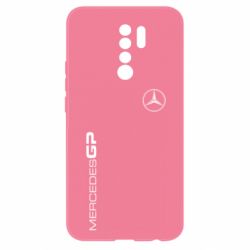 Чехол для Xiaomi Redmi 9 Mercedes GP Logo-PrintSalon Чехол для Xiaomi Redmi 9 Mercedes GP Logo