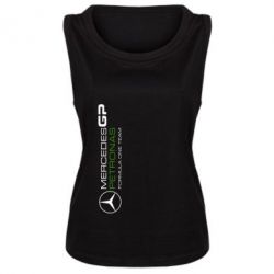 Женская майка Mercedes GP Vert - PrintSalon