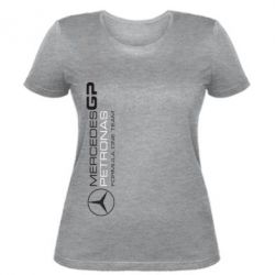 Женская футболка Mercedes GP Vert - PrintSalon