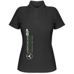Женское поло Mercedes GP Vert - PrintSalon