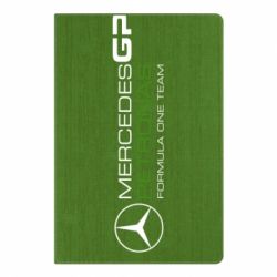 Блокнот с принто Mercedes GP Vert - PrintSalon