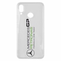 Чехол для Huawei P Smart Plus 2018 Mercedes GP Vert - PrintSalon