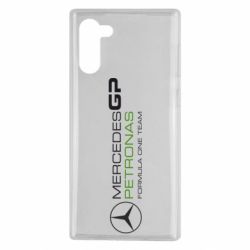 Чехол для Samsung Note 10 Mercedes GP Vert - PrintSalon
