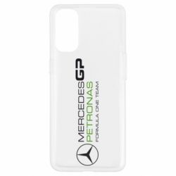 Чехол для Oppo Reno 4 Mercedes GP Vert - PrintSalon