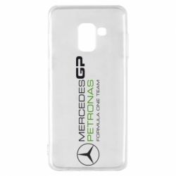 Чехол для Samsung A8 2018 Mercedes GP Vert - PrintSalon