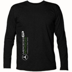 Футболка с длинным рукавом Mercedes GP Vert - PrintSalon