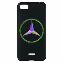Чехол для Xiaomi Redmi 6A Mercedes Logo Art - PrintSalon