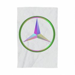 Полотенце с принтом Mercedes Logo Art - PrintSalon
