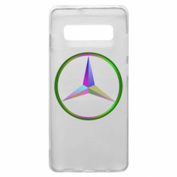 Чехол для Samsung S10+ Mercedes Logo Art - PrintSalon