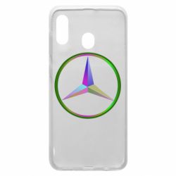 Чехол для Samsung A20 Mercedes Logo Art - PrintSalon