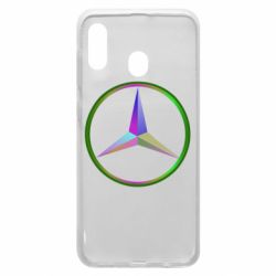 Чехол для Samsung A30 Mercedes Logo Art - PrintSalon