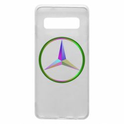 Чехол для Samsung S10 Mercedes Logo Art - PrintSalon