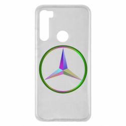 Чехол для Xiaomi Redmi Note 8 Mercedes Logo Art - PrintSalon