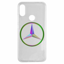 Чехол для Xiaomi Redmi Note 7 Mercedes Logo Art - PrintSalon