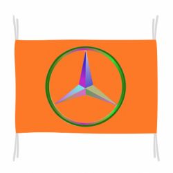Флаг Mercedes Logo Art - PrintSalon