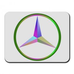 Коврик для мыши Mercedes Logo Art - PrintSalon