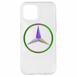 Чехол для iPhone 12 Pro Max Mercedes Logo Art - PrintSalon