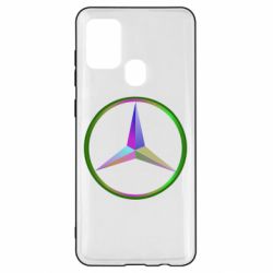 Чехол для Samsung A21s Mercedes Logo Art - PrintSalon