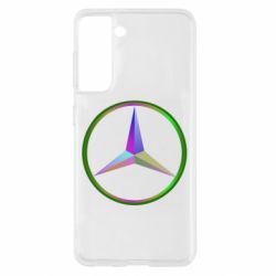 Чехол для Samsung S21 Mercedes Logo Art - PrintSalon