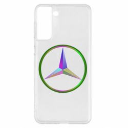 Чехол для Samsung S21+ Mercedes Logo Art - PrintSalon