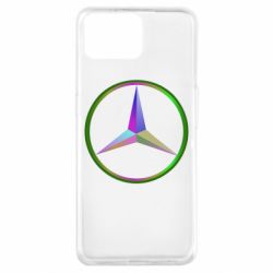 Чехол для Oppo A73 Mercedes Logo Art - PrintSalon