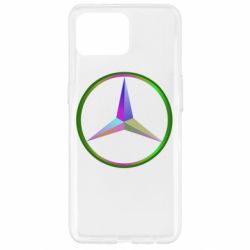 Чехол для Oppo Reno 4 Lite Mercedes Logo Art - PrintSalon