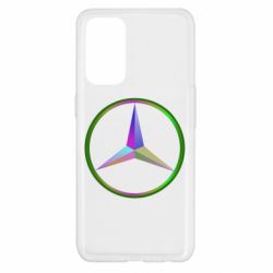 Чехол для Oppo Reno 5 4G Mercedes Logo Art - PrintSalon