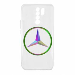 Чехол для Xiaomi Redmi 9 Mercedes Logo Art-PrintSalon Чехол для Xiaomi Redmi 9 Mercedes Logo Art