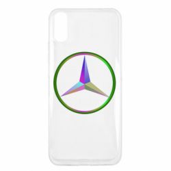 Чехол для Xiaomi Redmi 9a Mercedes Logo Art - PrintSalon