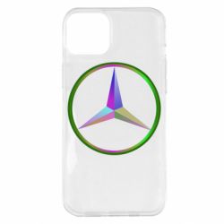 Чехол для iPhone 14 Plus Mercedes Logo Art - PrintSalon