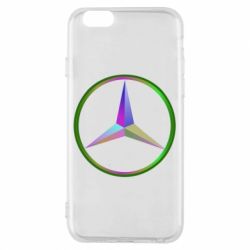 Чехол для iPhone 6/6S Mercedes Logo Art - PrintSalon