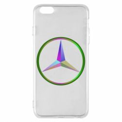 Чехол для iPhone 6 Plus/6S Plus Mercedes Logo Art - PrintSalon