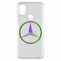 Чехол для Xiaomi Mi A2 Mercedes Logo Art - PrintSalon