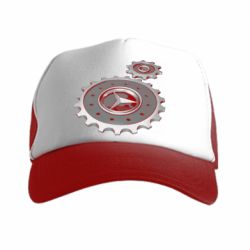 Кепка-тракер Mercedes logo механизм - PrintSalon