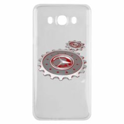 Чехол для Samsung J7 2016 Mercedes logo механизм - PrintSalon
