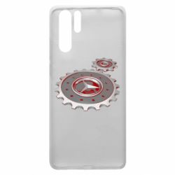 Чехол для Huawei P30 Pro Mercedes logo механизм - PrintSalon