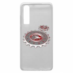 Чехол для Huawei P30 Mercedes logo механизм - PrintSalon