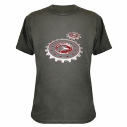 Камуфляжная футболка Mercedes logo механизм - PrintSalon