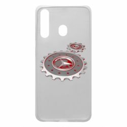 Чехол для Samsung A60 Mercedes logo механизм - PrintSalon