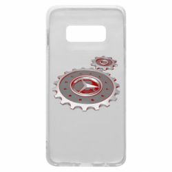 Чехол для Samsung S10e Mercedes logo механизм - PrintSalon