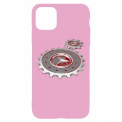 Чехол для iPhone 11 Pro Mercedes logo механизм - PrintSalon