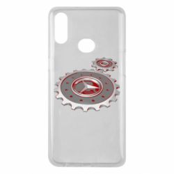 Чехол для Samsung A10s Mercedes logo механизм - PrintSalon