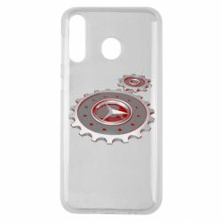 Чехол для Samsung M30 Mercedes logo механизм - PrintSalon