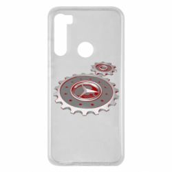 Чехол для Xiaomi Redmi Note 8 Mercedes logo механизм - PrintSalon